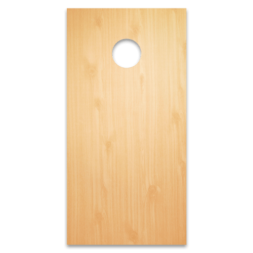 mczr_price_349_99 World Series of Cornhole Official 2' x 4' Professional Cornhole Board Runway 2402P - Custom Simple Woody