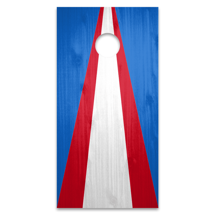 World Series of Cornhole Official 2' x 4' Professional Cornhole Board Runway 2402P - Custom Color Triangle Board