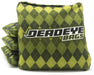 Pro Cornhole Bags - Argyle Green