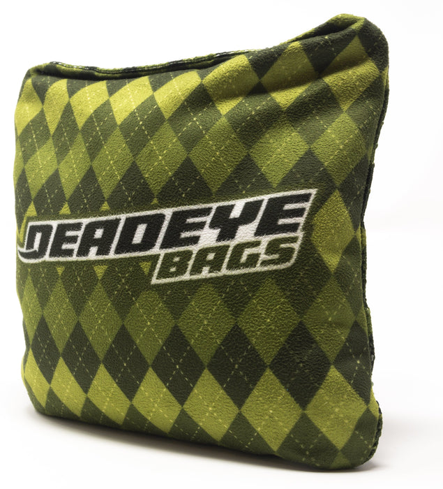 Pro Cornhole Bags - Argyle Green