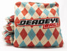 Pro Cornhole Bags - Argyle Checkered Pattern