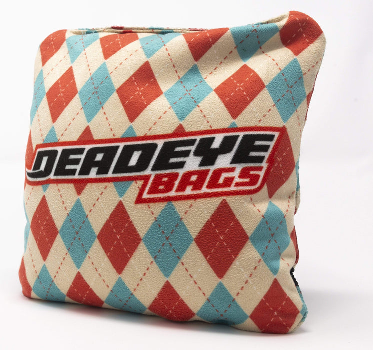 Pro Cornhole Bags - Argyle Checkered Pattern