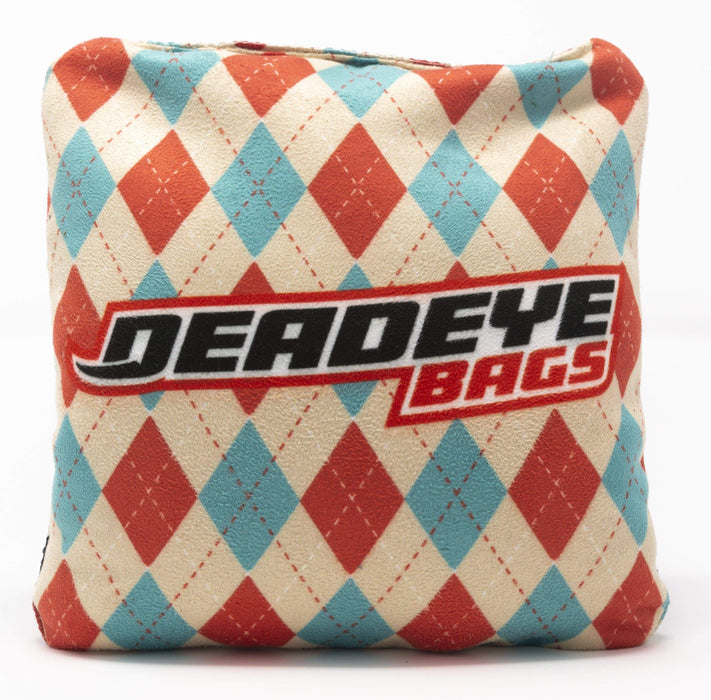 Pro Cornhole Bags - Argyle Checkered Pattern