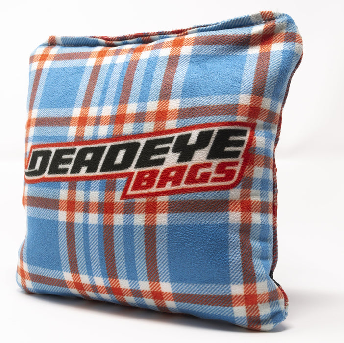 Pro Cornhole Bags - Argyle Blue Plaid