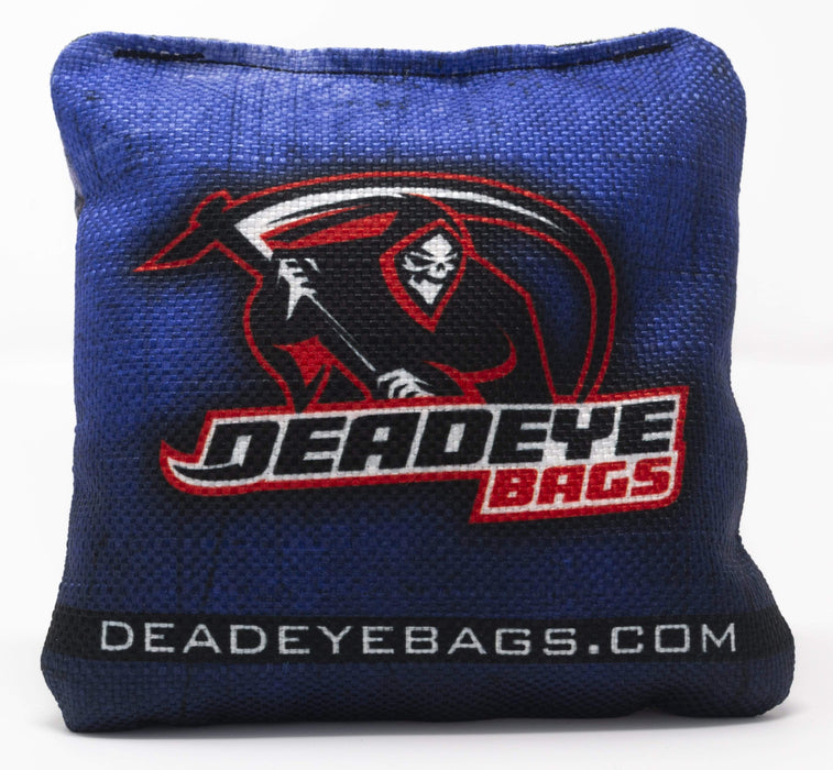 Pro Cornhole Bags - Caped Reaper - Blue