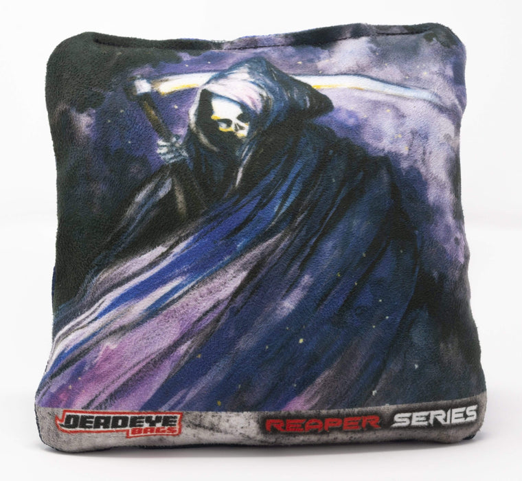 Pro Cornhole Bags - Caped Reaper - Blue