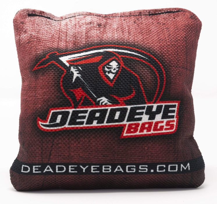 Pro Cornhole Bags - Caped Reaper - Red