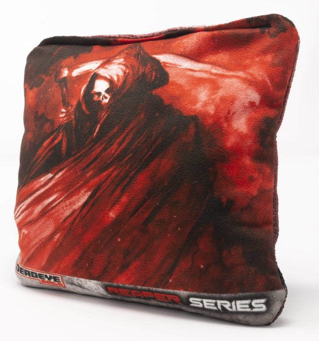 Pro Cornhole Bags - Caped Reaper - Red