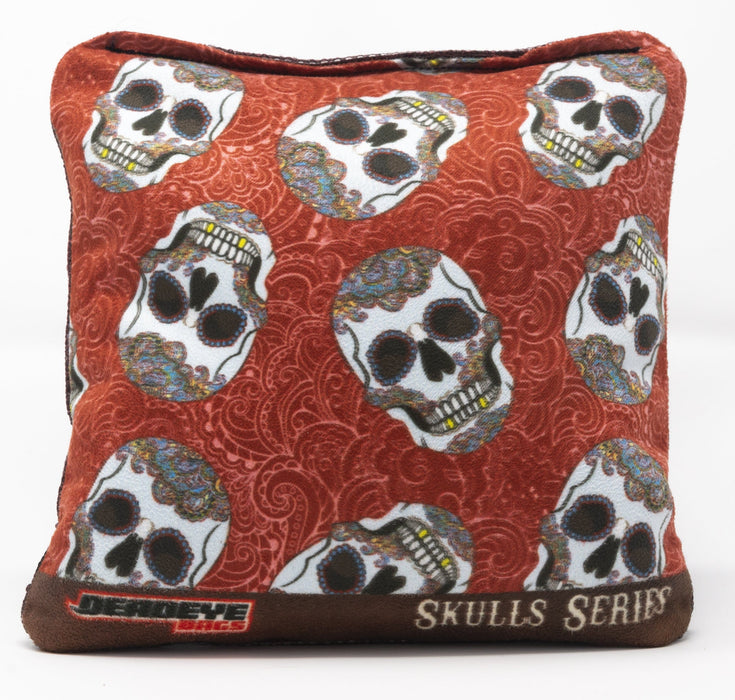 Skull & Gold Teeth - Red