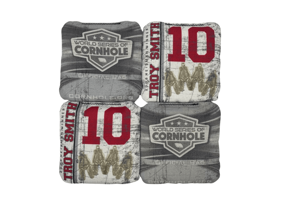 Cornhole Bags World Series of Cornhole Official 6-IN Professional Cornhole Bag Rapter - Troy Smith #10