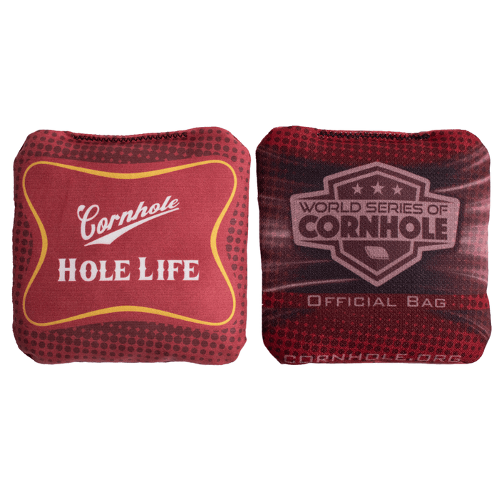 Cornhole Bags World Series of Cornhole 6-IN Professional Cornhole Bag Rapter - Cornhole Hole Life