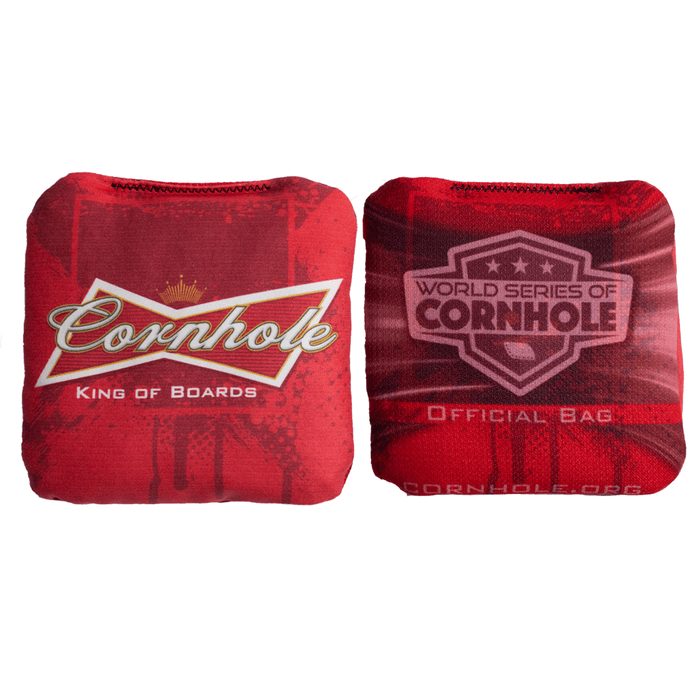 Cornhole Bags World Series of Cornhole 6-IN Professional Cornhole Bag Rapter - King of Boards