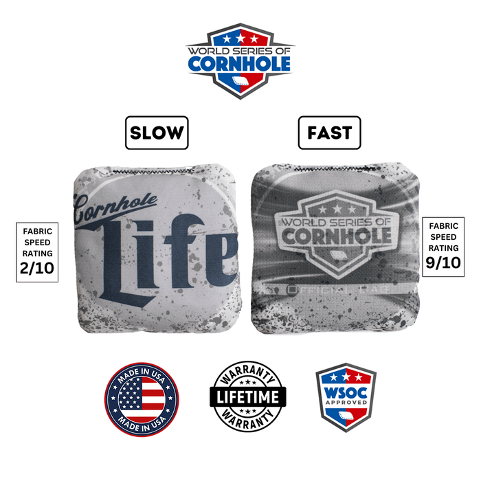 Cornhole Bags World Series of Cornhole 6-IN Professional Cornhole Bag Rapter - Cornhole Life