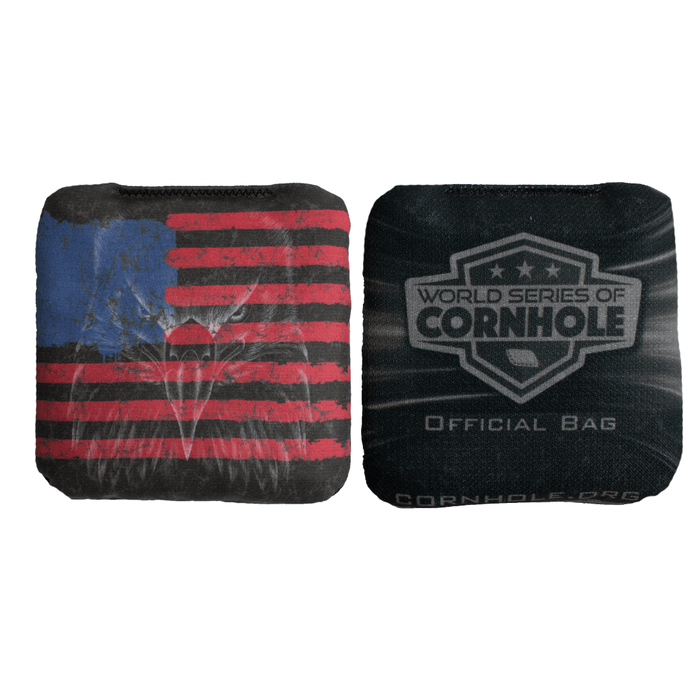 Cornhole Bags World Series of Cornhole 6-IN Professional Cornhole Bag Rapter - Eagle Shadow