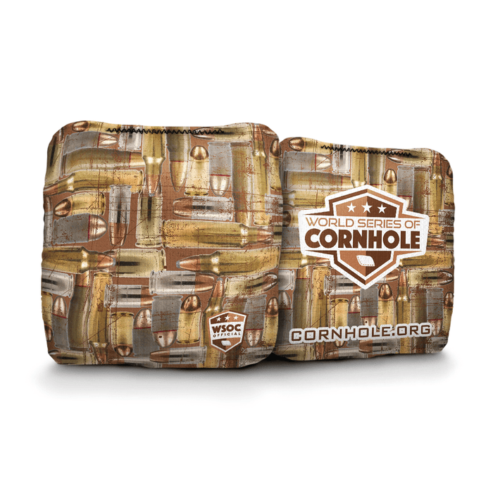 World Series of Cornhole 6-IN Professional Cornhole Bag Rapter - Ammo Camo