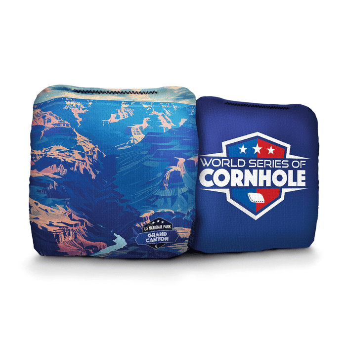 Cornhole Bags World Series of Cornhole 6-IN Professional Cornhole Bag Rapter - National Park - Grand Canyon