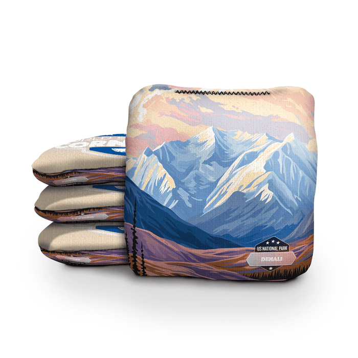 Cornhole Bags Day World Series of Cornhole 6-IN Professional Cornhole Bag Rapter - National Park - Denali