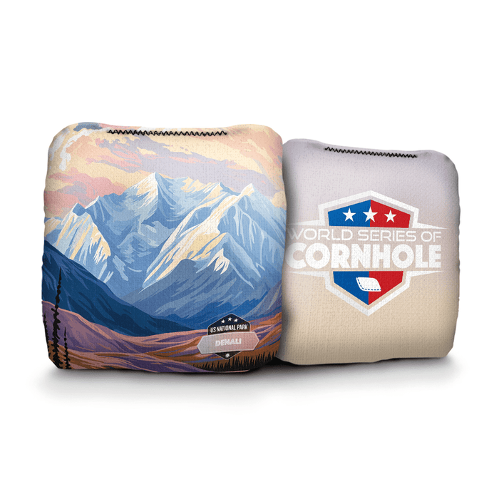 Cornhole Bags World Series of Cornhole 6-IN Professional Cornhole Bag Rapter - National Park - Denali