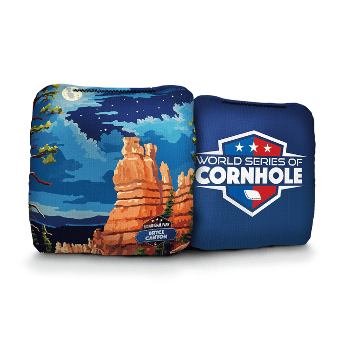 Cornhole Bags World Series of Cornhole 6-IN Professional Cornhole Bag Rapter - National Park - Bryce Canyon