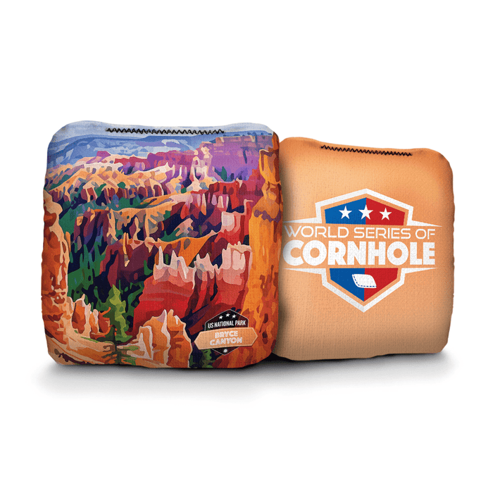 Cornhole Bags World Series of Cornhole 6-IN Professional Cornhole Bag Rapter - National Park - Bryce Canyon