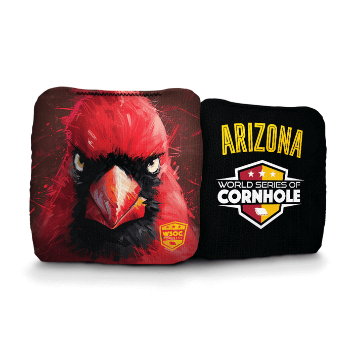 Cornhole Bags World Series of Cornhole 6-IN Professional Cornhole Bag Rapter - Arizona