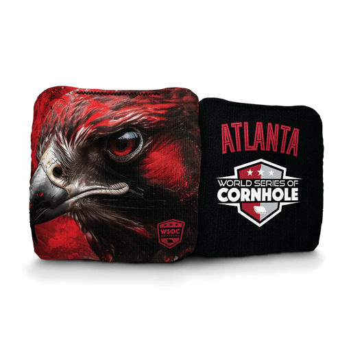 Cornhole Bags World Series of Cornhole 6-IN Professional Cornhole Bag Rapter - Atlanta