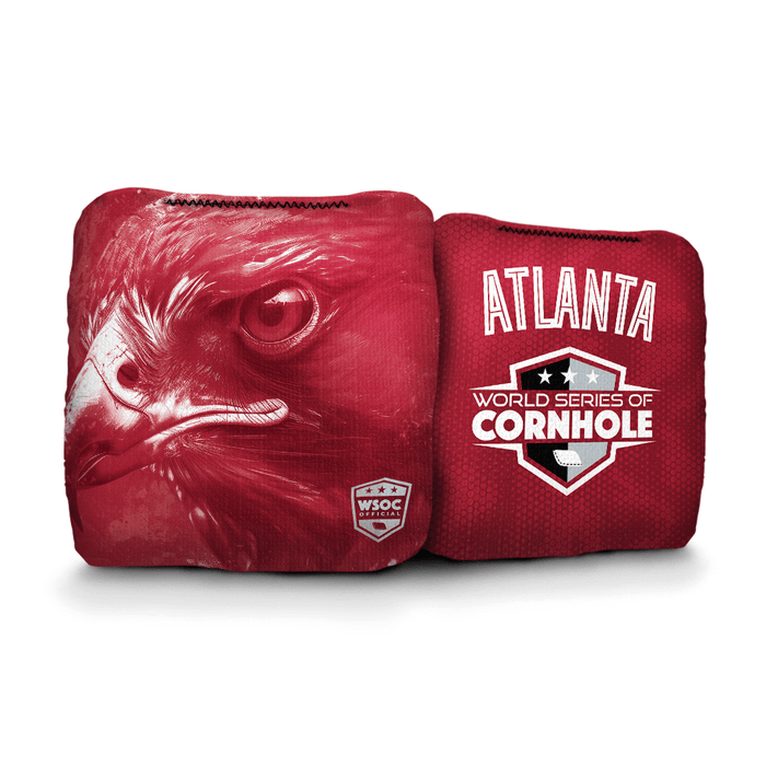 Cornhole Bags World Series of Cornhole 6-IN Professional Cornhole Bag Rapter - Atlanta