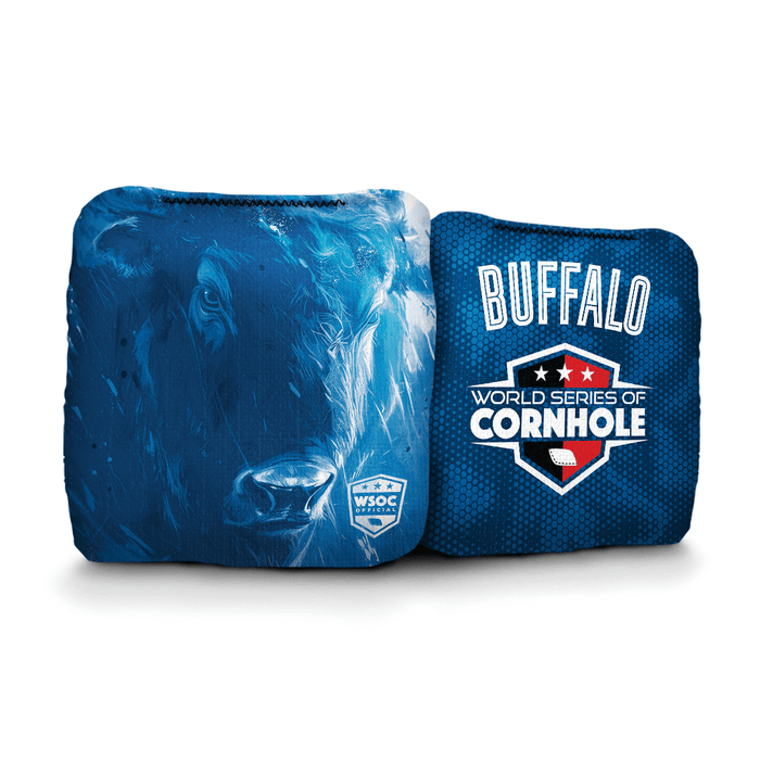 Cornhole Bags World Series of Cornhole 6-IN Professional Cornhole Bag Rapter - Buffalo