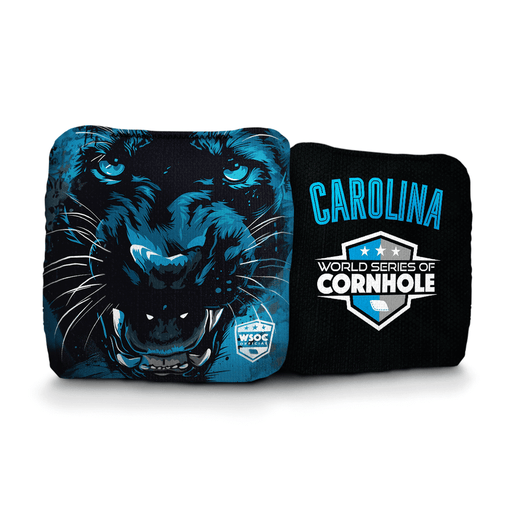 Cornhole Bags World Series of Cornhole 6-IN Professional Cornhole Bag Rapter - Carolina