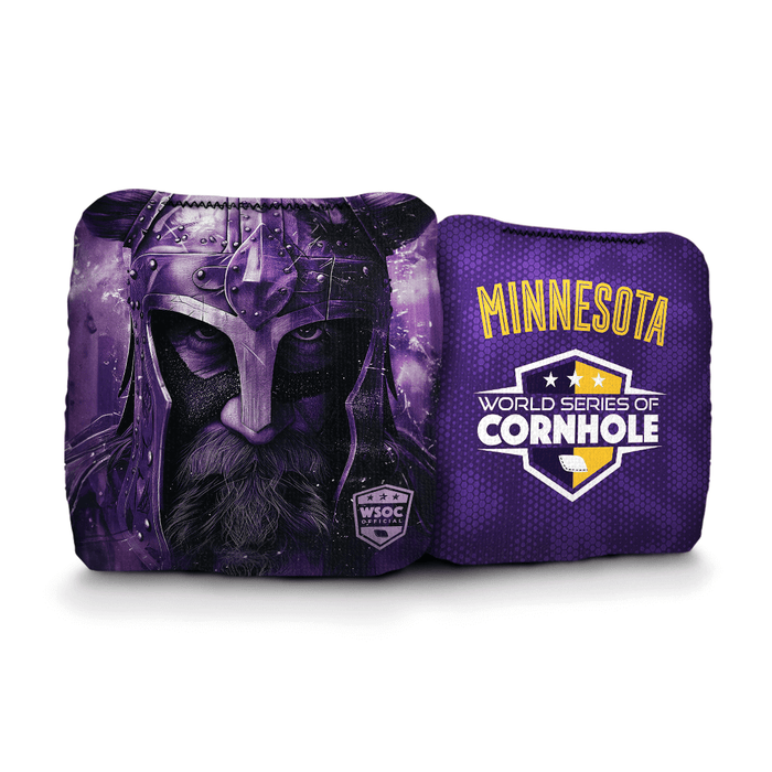 Cornhole Bags World Series of Cornhole 6-IN Professional Cornhole Bag Rapter - Minnesota