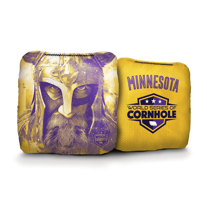 Cornhole Bags World Series of Cornhole 6-IN Professional Cornhole Bag Rapter - Minnesota