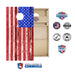 Professional 2x4 Boards - Runway World Series of Cornhole Official 2' x 4' Professional Cornhole Board Runway 2402P - American Flag