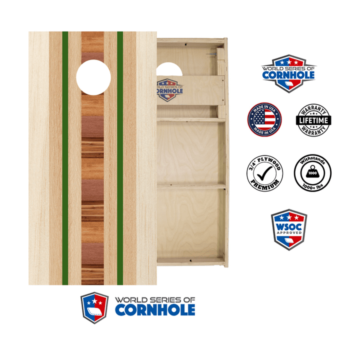 Professional 2x4 Boards - Runway World Series of Cornhole Official 2' x 4' Professional Cornhole Board Runway 2402P - Surf Board