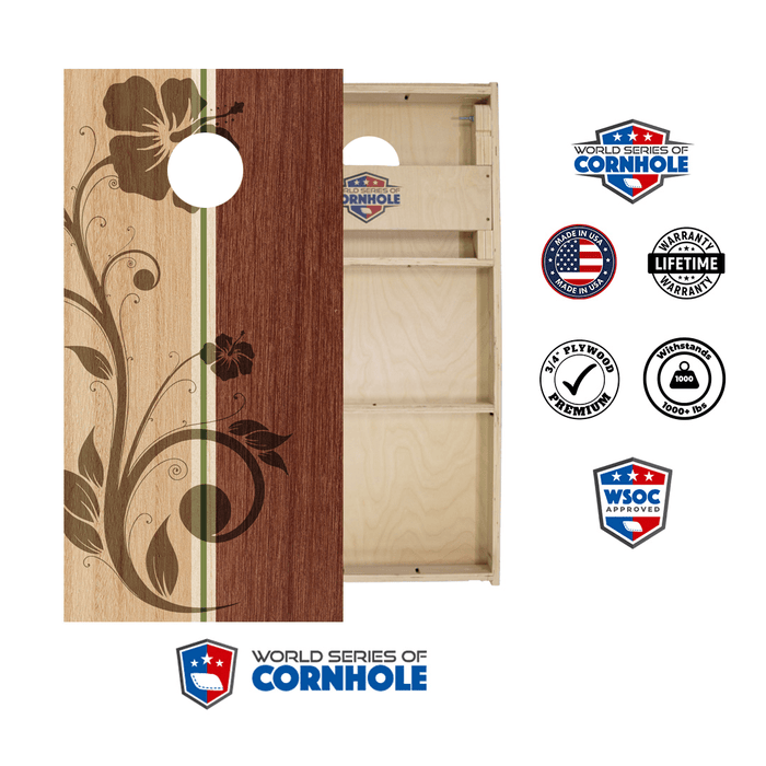 Professional 2x4 Boards - Runway World Series of Cornhole Official 2' x 4' Professional Cornhole Board Runway 2402P - Hollis Surf Board