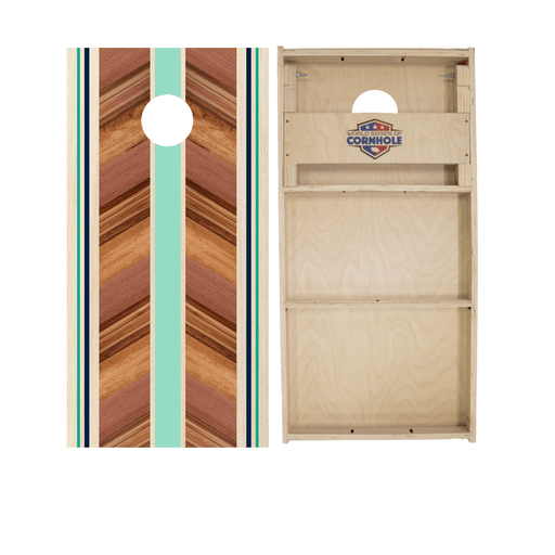 Professional 2x4 Boards - Runway Elin Surf Board World Series of Cornhole Official 2' x 4' Professional Cornhole Board Runway 2402P - Surf Board