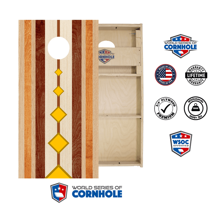 Professional 2x4 Boards - Runway World Series of Cornhole Official 2' x 4' Professional Cornhole Board Runway 2402P - Dover Surf Board