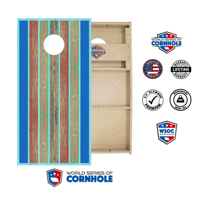 Professional 2x4 Boards - Runway World Series of Cornhole Official 2' x 4' Professional Cornhole Board Runway 2402P - Surf Board