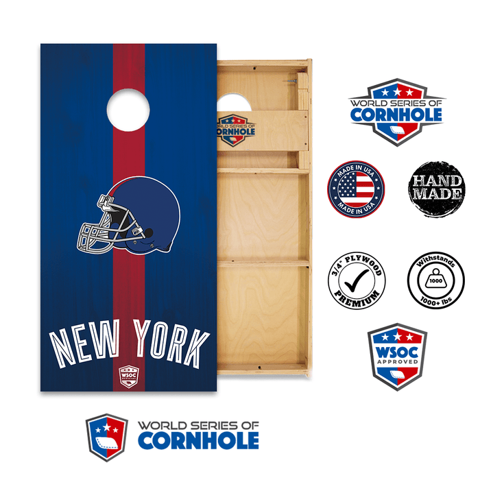 Professional 2x4 Boards - Runway World Series of Cornhole Official 2' x 4' Professional Cornhole Board Runway 2402P - New York